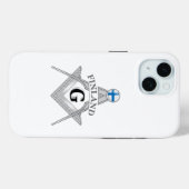 Finland freemasonry sign Case-Mate iPhone case (Achterkant (horizontaal))