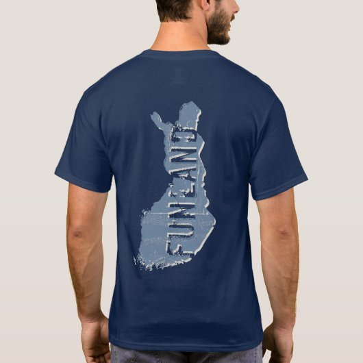 Finland Funland 8 Rug T-shirt (Achterkant)