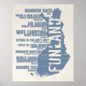Finland Funland List 3 Colossal Poster/Print Poster (Voorkant)