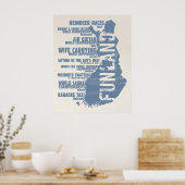 Finland Funland List 3 Colossal Poster/Print Poster (Keuken)