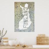 Finland Funland Poster/Print 3 Poster (Keuken)