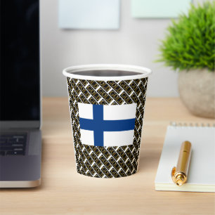 FINLAND GOLD PAPIEREN BEKERS
