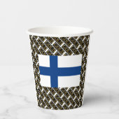 FINLAND GOLD PAPIEREN BEKERS (Achterkant)