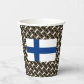FINLAND GOLD PAPIEREN BEKERS (Voorkant)