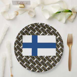 FINLAND GOLD PAPIEREN BORDJE