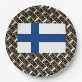 FINLAND GOLD PAPIEREN BORDJE (Voorkant)