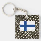 FINLAND GOLD SLEUTELHANGER (voorkant)
