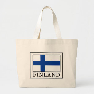 Finland Grote Tote Bag