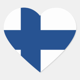 finland hart sticker