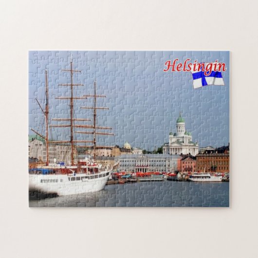 Finland - Helsinki - Helsingfors - Legpuzzel (Horizontaal)