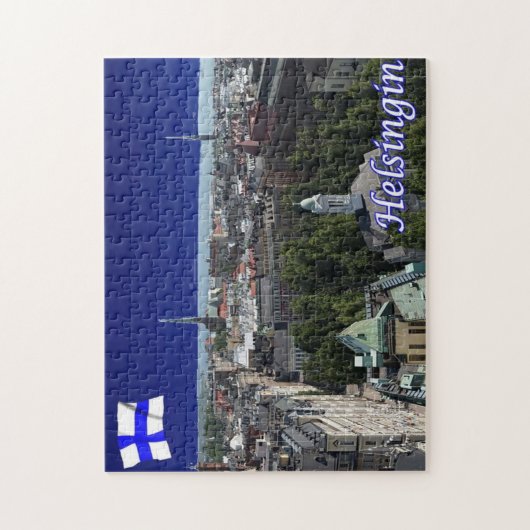 Finland - Helsinki - Helsingfors - Legpuzzel (Verticaal)
