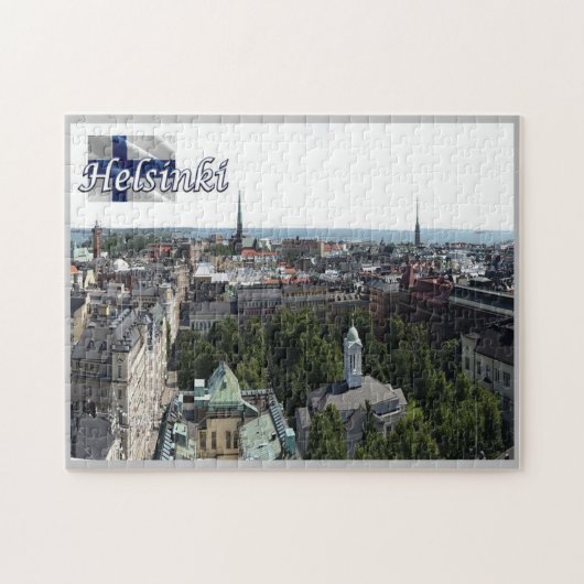 Finland - Helsinki - Helsingfors - Legpuzzel (Horizontaal)