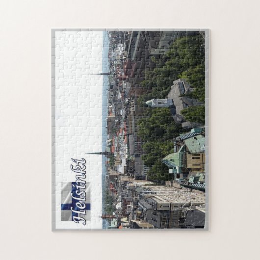 Finland - Helsinki - Helsingfors - Legpuzzel (Verticaal)