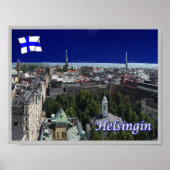Finland - Helsinki - Helsingfors - Poster (Voorkant)