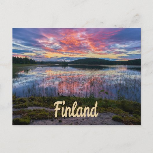 Finland Helsinki Noord-Europa Briefkaart (Voorkant)