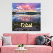 Finland Helsinki Noord-Europa Canvas Afdruk (Insitu (Woonkamer))