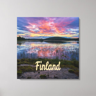 Finland Helsinki Noord-Europa Canvas Afdruk