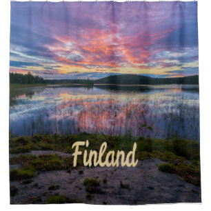 Finland Helsinki Noord-Europa Douchegordijn