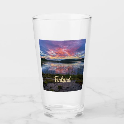 Finland Helsinki Noord-Europa Glas (Voorkant)