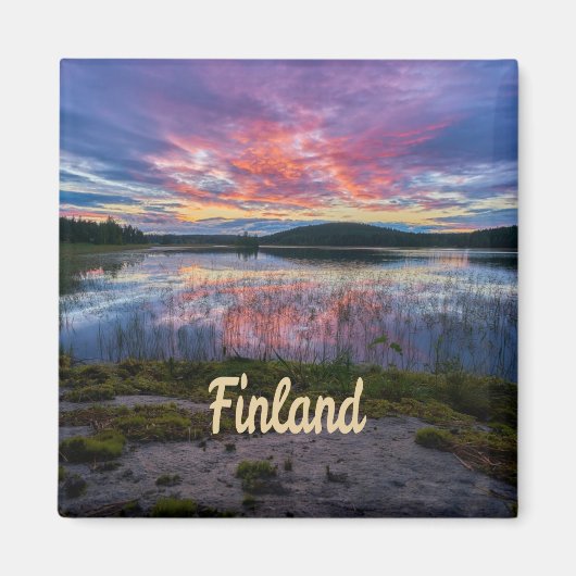 Finland Helsinki Noord-Europa Magneet (Voorkant)