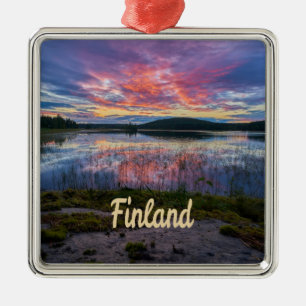 Finland Helsinki Noord-Europa Metalen Ornament
