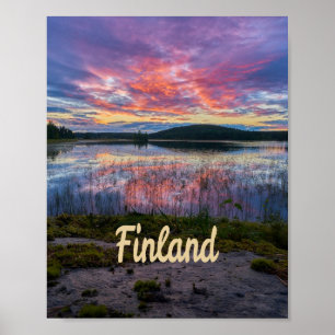 Finland Helsinki Noord-Europa Poster