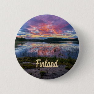 Finland Helsinki Noord-Europa Ronde Button 5,7 Cm