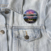 Finland Helsinki Noord-Europa Ronde Button 5,7 Cm (In situ)