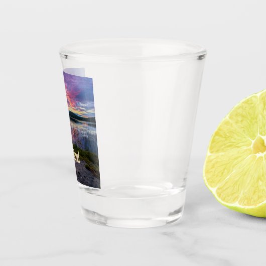 Finland Helsinki Noord-Europa Shot Glas (Rechts)