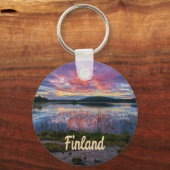 Finland Helsinki Noord-Europa Sleutelhanger (Voorkant)