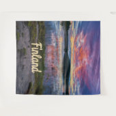 Finland Helsinki Noord-Europa Wandkleed (Voorkant (horizontaal))