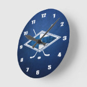 Finland Ice Hockey Clock, Suomalainen Jääkiekko Ronde Klok (Hoek)