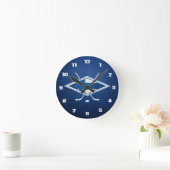 Finland Ice Hockey Clock, Suomalainen Jääkiekko Ronde Klok (Huis)