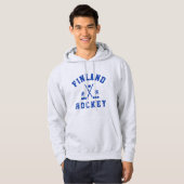 Finland Ice Hockey Hoodie (Voorkant volledig)