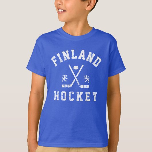 Finland Ice Hockey T-Shirt (Voorkant)