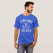 Finland Ice Hockey T-shirt (Voorkant volledig)
