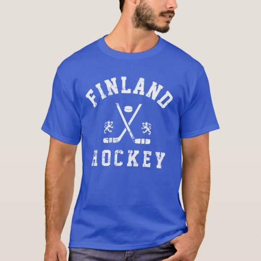 Finland Ice Hockey T-shirt (Voorkant)