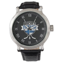 Finland ijshockey Logo schild polshorloge Horloge