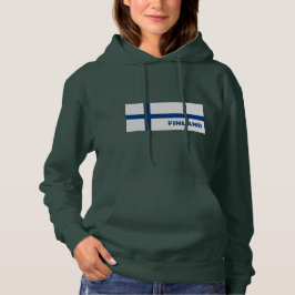 Finland in Finse vlag Hoodie