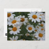 Finland in Flowers, 8e in een serie Briefkaart (Voorkant / Achterkant)