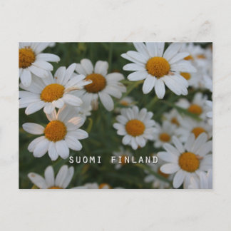 Finland in Flowers, 8e in een serie Briefkaart