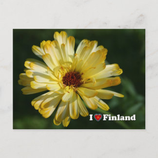 Finland in Flowers, vijfde in een serie Briefkaart