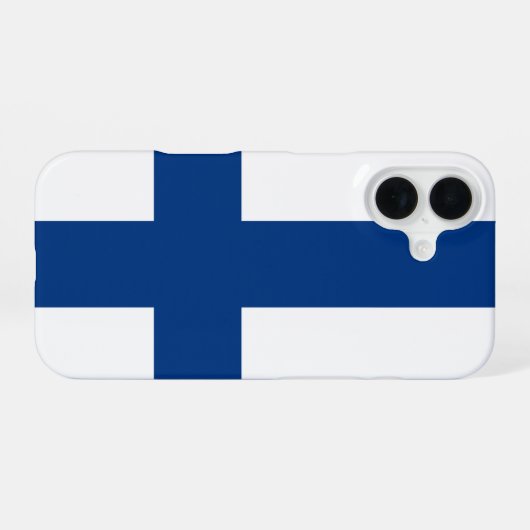 Finland iPhone 16 Hoesje (Achterkant horizontaal)