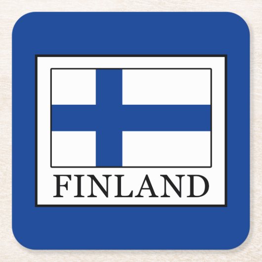 Finland Kartonnen Onderzetters (Voorkant)