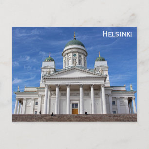 Finland Kathedraal van Helsinki Briefkaart