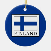 Finland Keramisch Ornament (Voorkant)