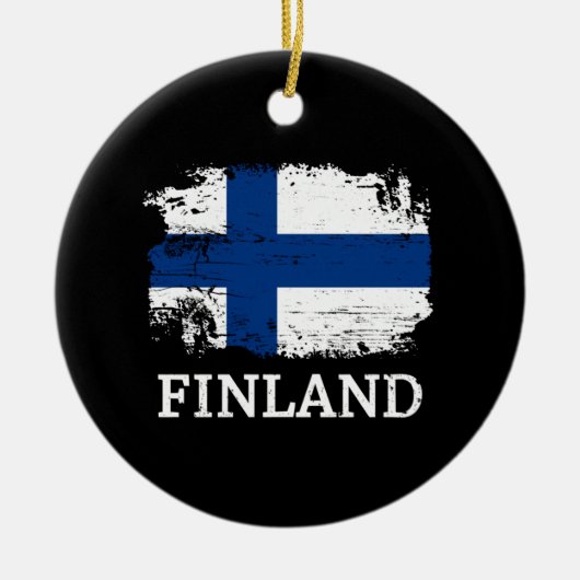 Finland Keramisch Ornament (Voorkant)