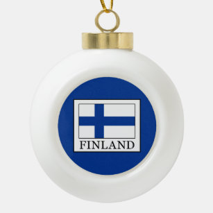 Finland Keramische Bal Ornament