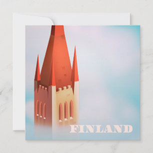 Finland kerk reisposter