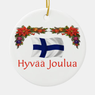 Finland Kerstmis Keramisch Ornament